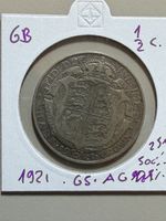 GB - 1/2 Crown - 1921 - Georges 5 - AG
