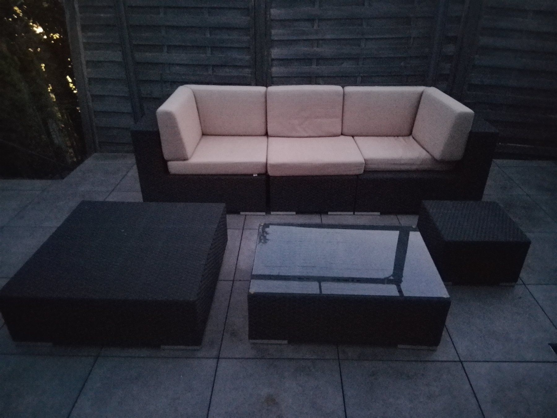 Divani: Garten Lounge Rattan-Optik – Usato da Oberrohrdorf venduto da Mik_6hxw