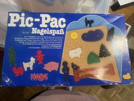 HABA Pic-Pac Nagelspass Nr. 2317 mit 46 Holzteilen