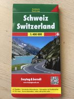 Schweiz-Karte 1:400 000 von freytag&berndt, Top Zustand