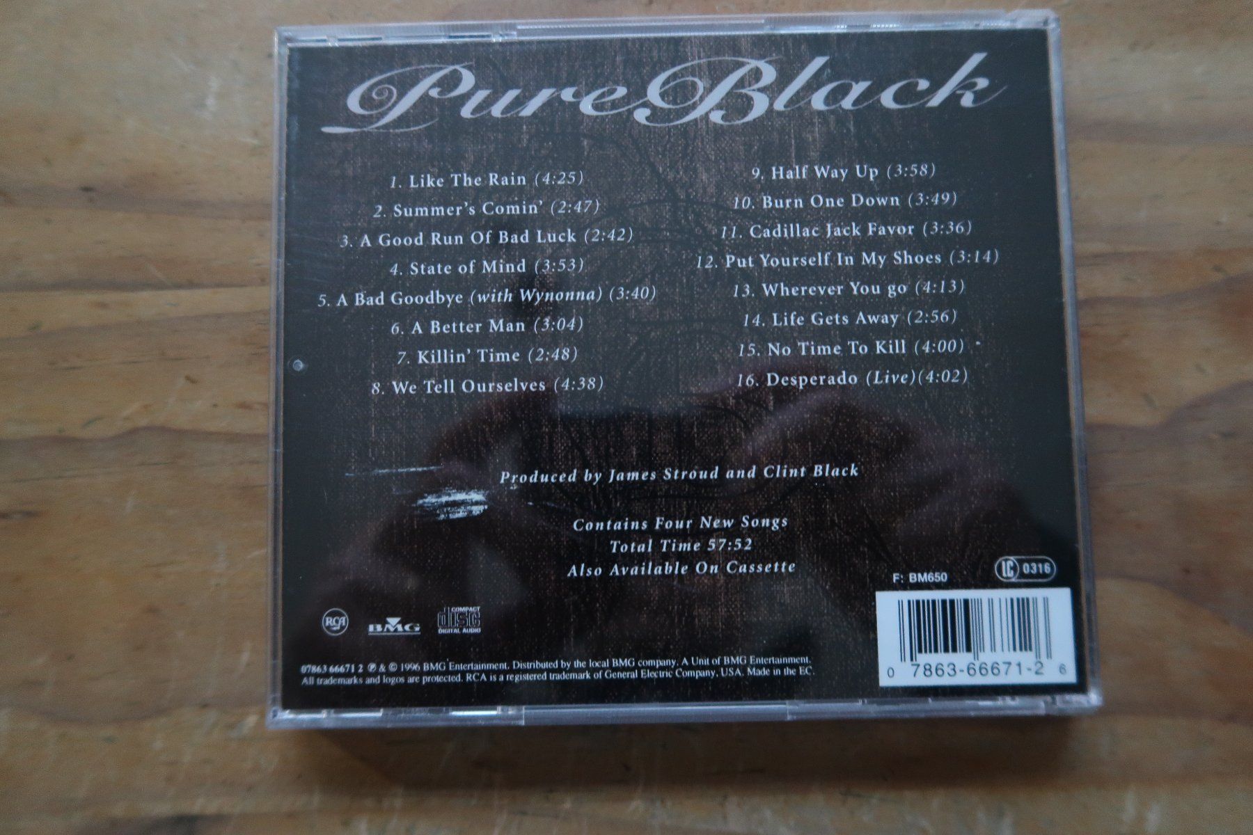 CD: CLINT BLACK - THE GREATEST HITS - CD – Usato da Basel venduto da Patiscat 1
