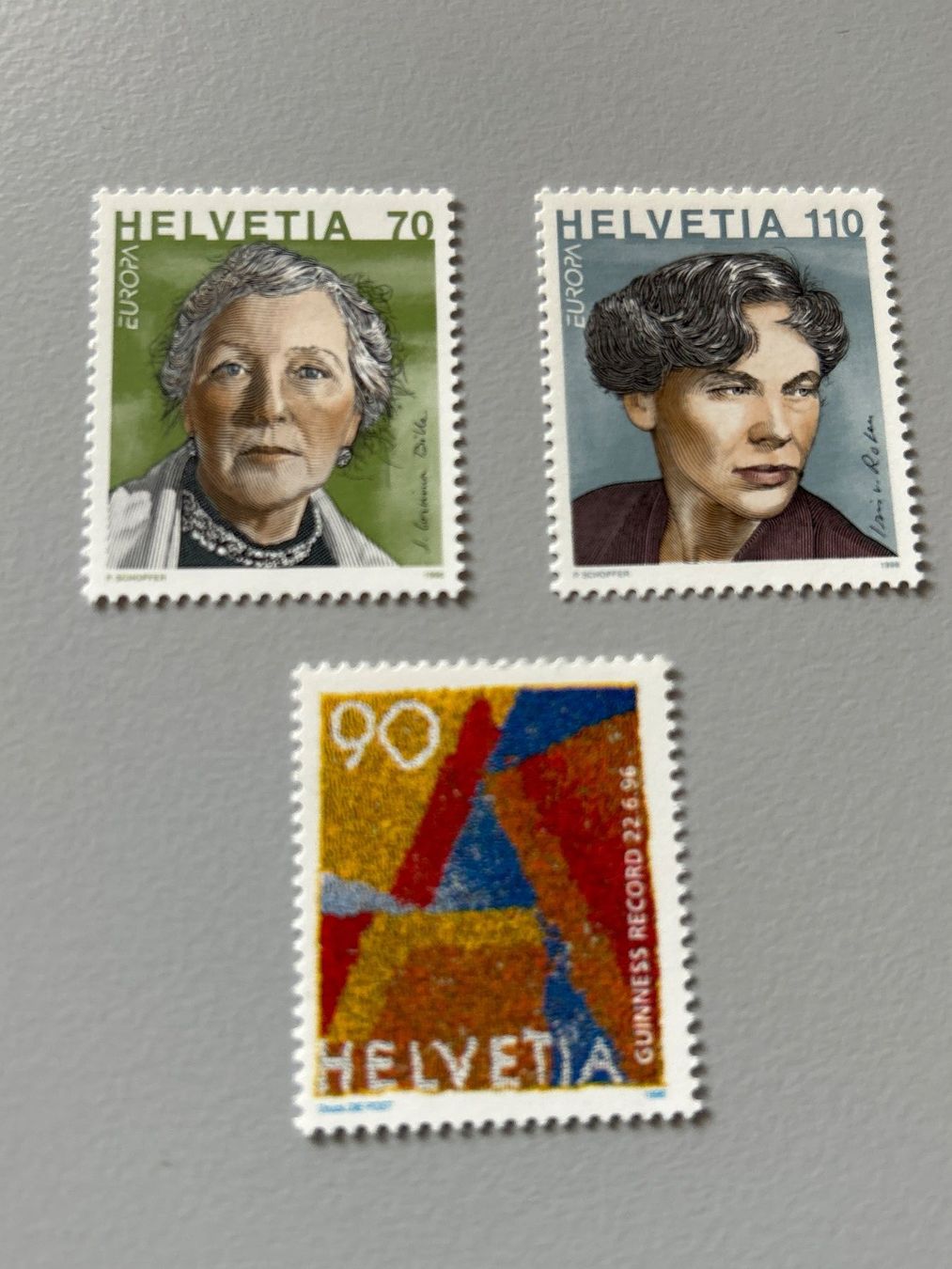 Alle Briefmarken: Briefmarke - Schweiz - Schweiz 1996 - postfrisch – Neu (gemäss Beschreibung) aus Villnachern von RicardoMary
