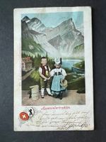AK 1903 Appenzeller Trachten fleckig gelaufen (G3787)