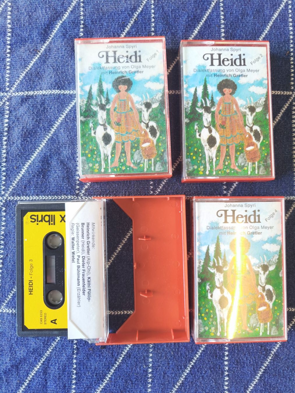 Cassettes audio: 4 Kassetten Heidi – D'occasion à MUEHLAU par ibo_5c7d 1