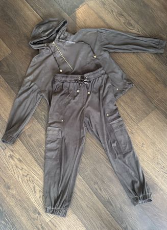 Zara Homedress/eleganter Suit Wildlederimitat Gr M