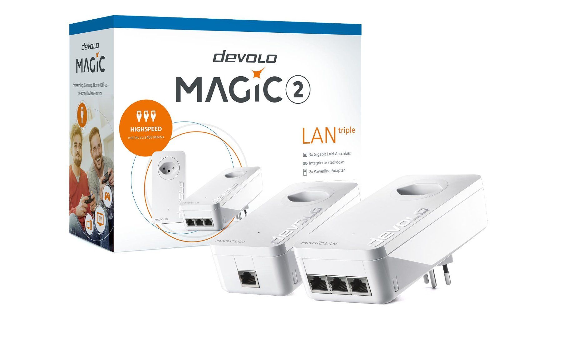 Devolo Laufwerke & Adapter: Powerline Magic 2 LAN triple Starter Kit – Neu (gemäss Beschreibung) aus Steffisburg von Wuahuahua 1