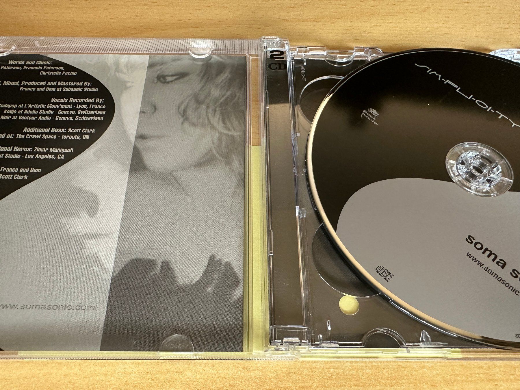 CD: Soma Sonic – Simplicity - 2 CD – Usato da Rikon im Tösstal venduto da Alpenmutz 2