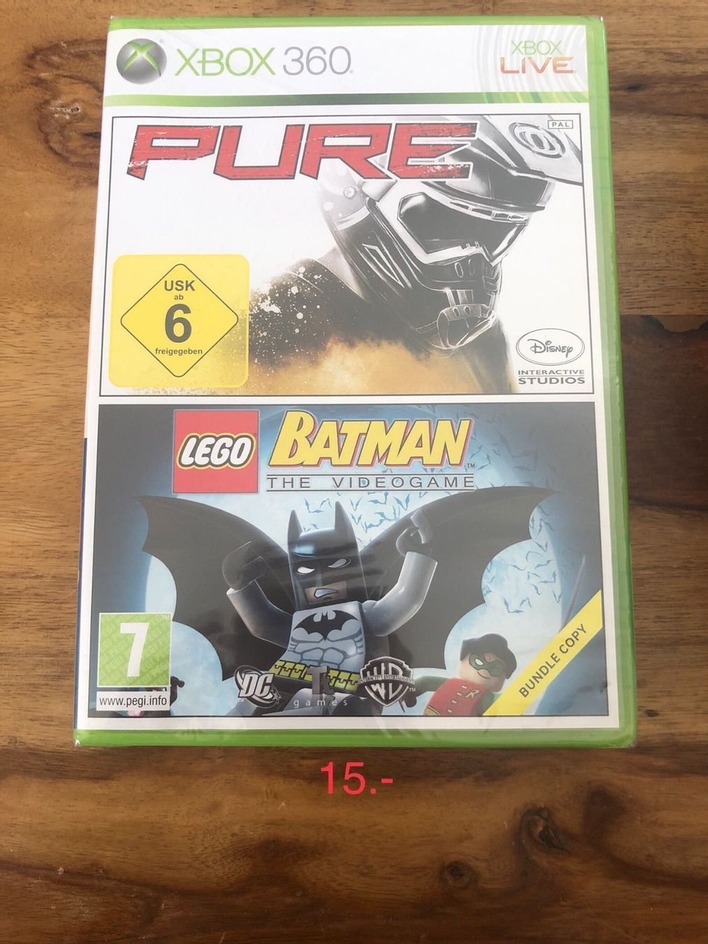 Microsoft Giochi: Xbox 360 Pure & Lego Batman – Usato da Muri AG venduto da Ariete81