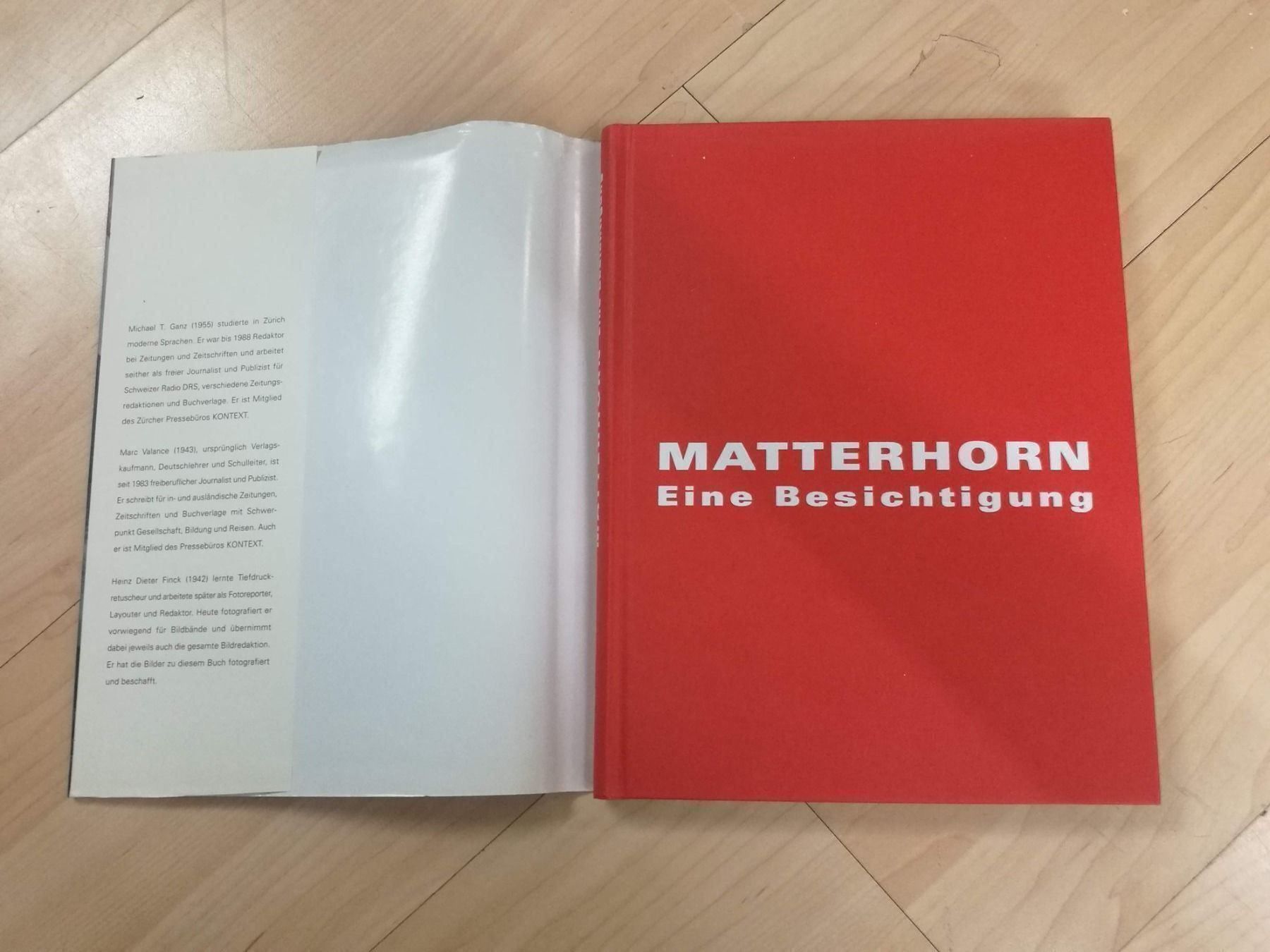 Libri: Buch; Matterhorn, eine Besichtigung – Usato da Pfäffikon ZH venduto da doerfli7 4