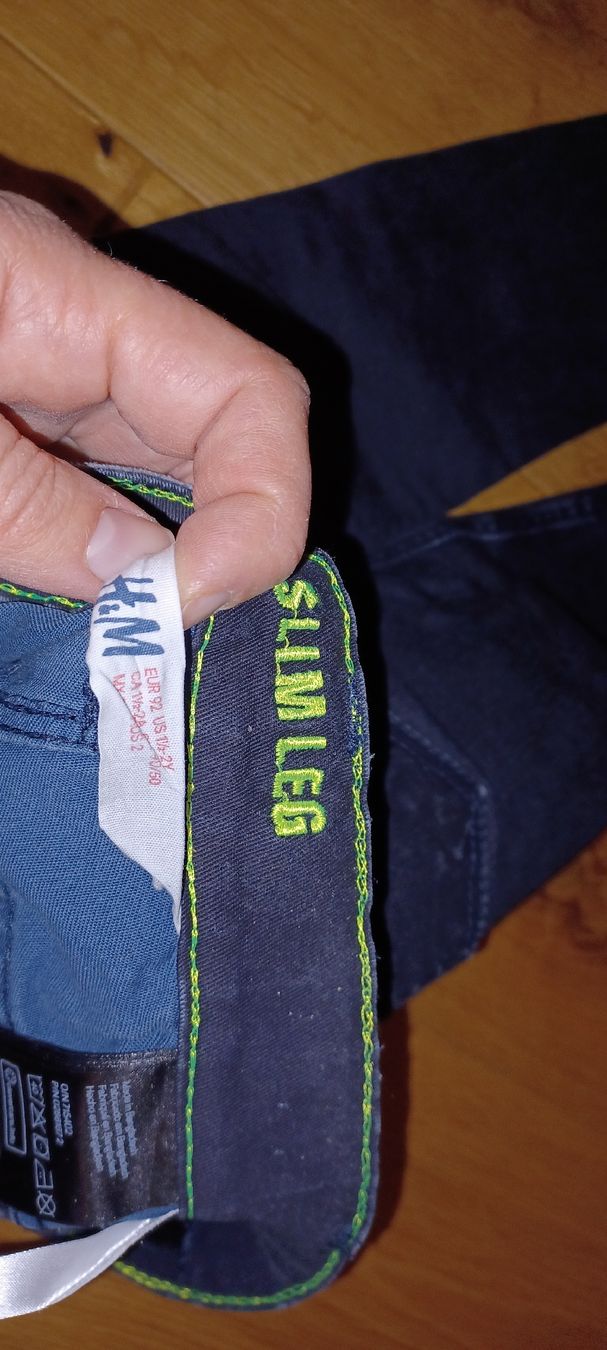 H&M Jeans: Jeans Gr. 92 schwarz Jungenhose – Gebraucht aus Henggart von chleeblaettli4 1