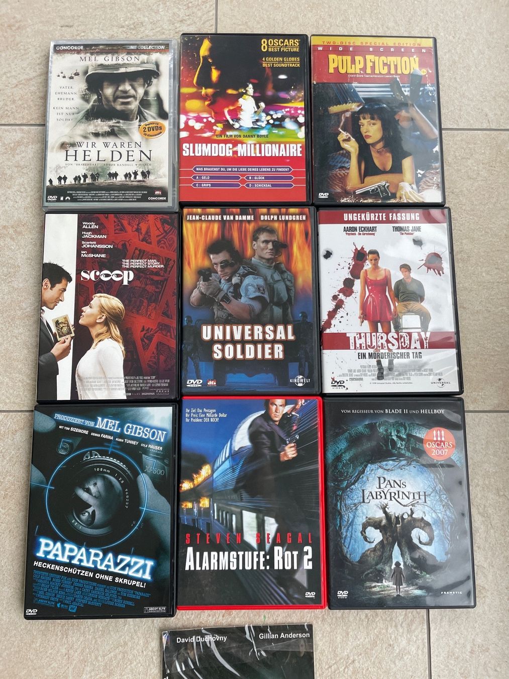 Alle DVDs: ACTION DVD Set - 9 Action Film DVDs – Gebraucht aus Gutenswil von Mla8000