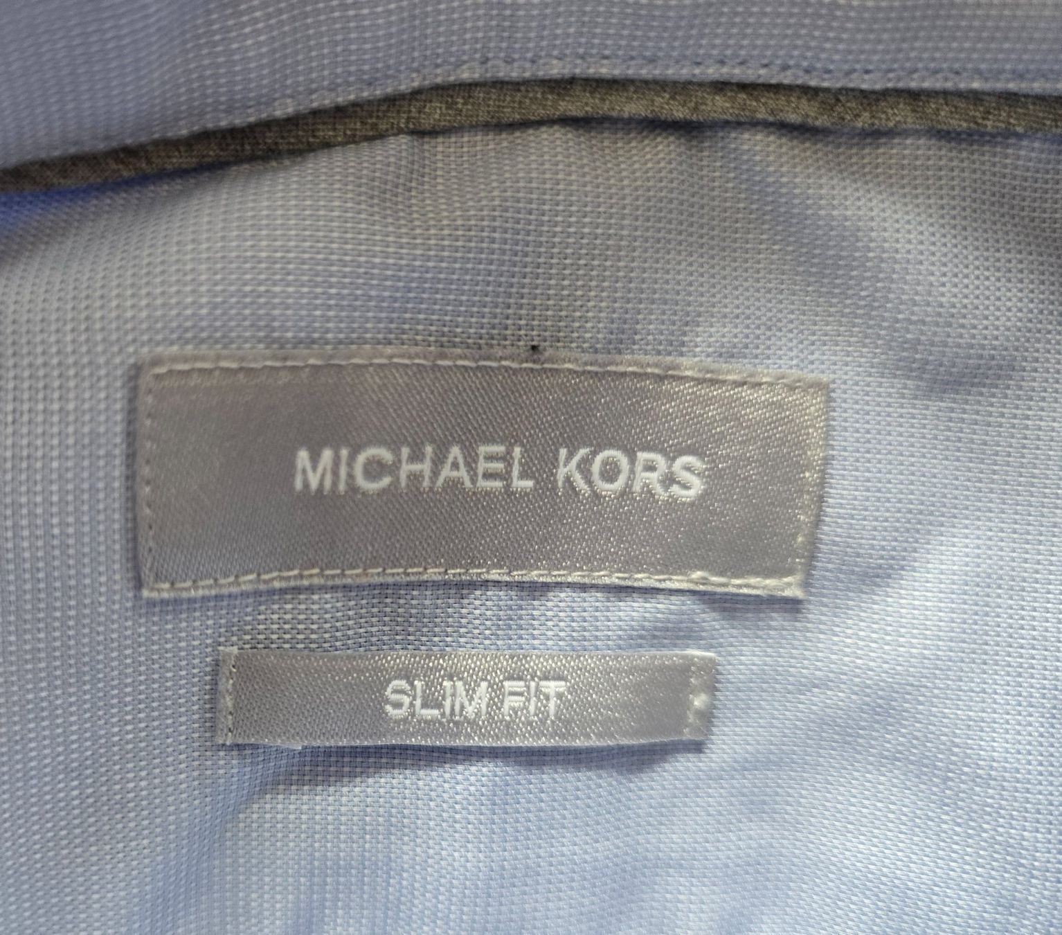 Michael Kors Camicie: Herren Hemd Michael Kors hellblau Grösse L – Usato da Winterthur venduto da Mick77 4
