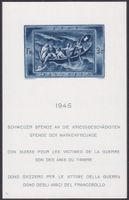 1945, W21 (Spendenblock, Nr.2) postfrisch **, Kat: 200.-