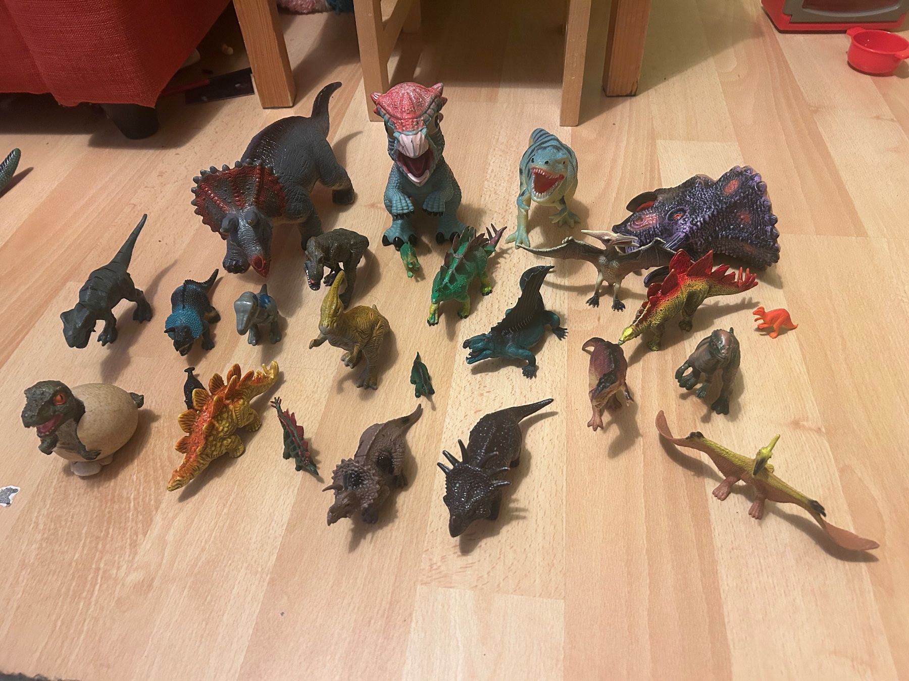 Jouets: Dinosaurier set 25 Stück – Neuf (Voir description) à Root par Zsuzsanna34 1