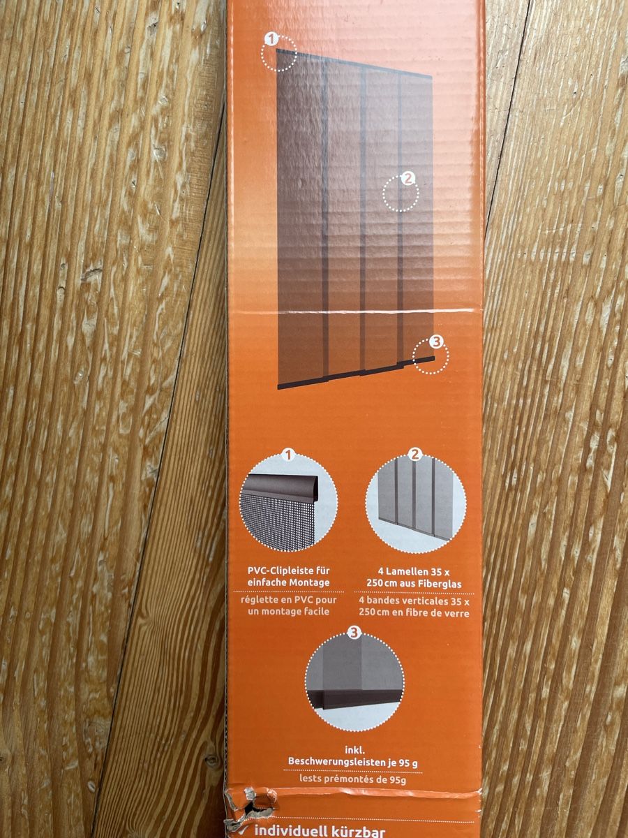 Tende: WINDHAGER Fliegengitter Türvorhang NEU – Nuovo e nell'imballaggio originale da Rütihof venduto da schnigobert.schni 2