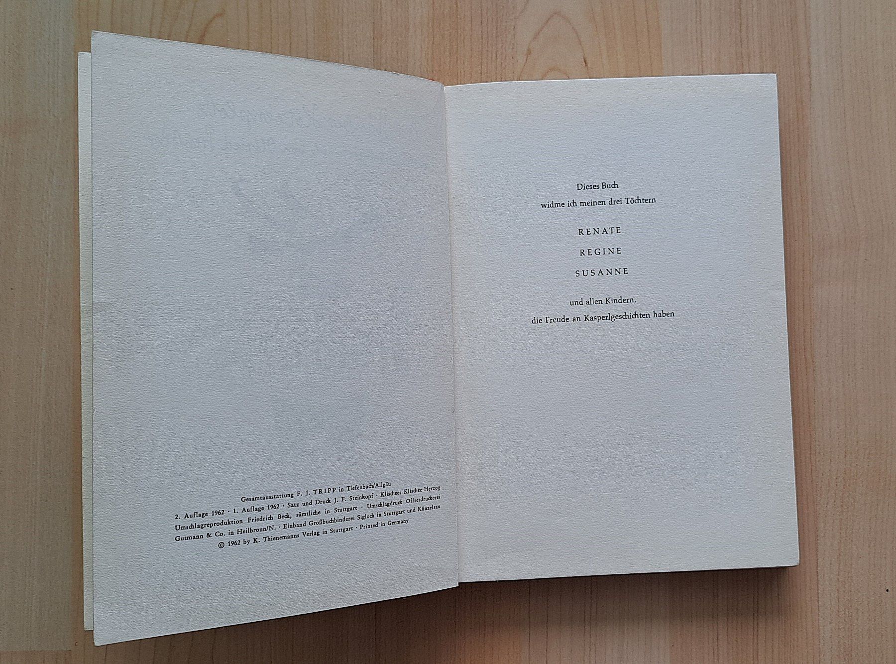 Libri: Vintage - "Der Räuber Hotzenplotz"  2.Auflage 1962 – Usato da Affoltern am Albis venduto da saminou01 1