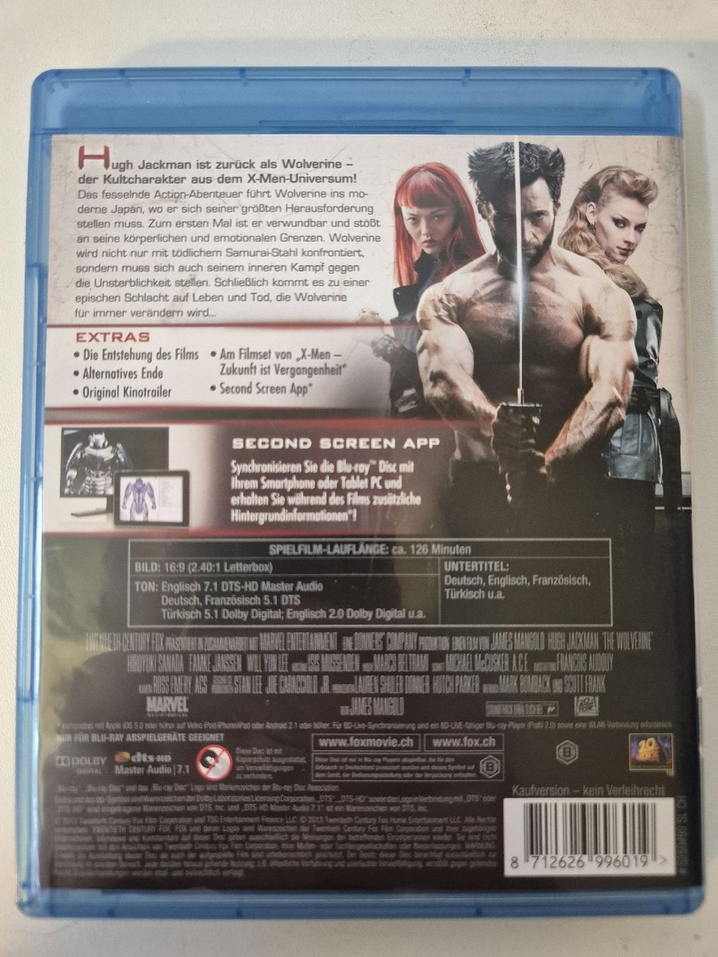 Tutti i DVDs: Wolverine - Weg des Kriegers Blu-Ray – Usato da Lindau venduto da Hammy0740 1