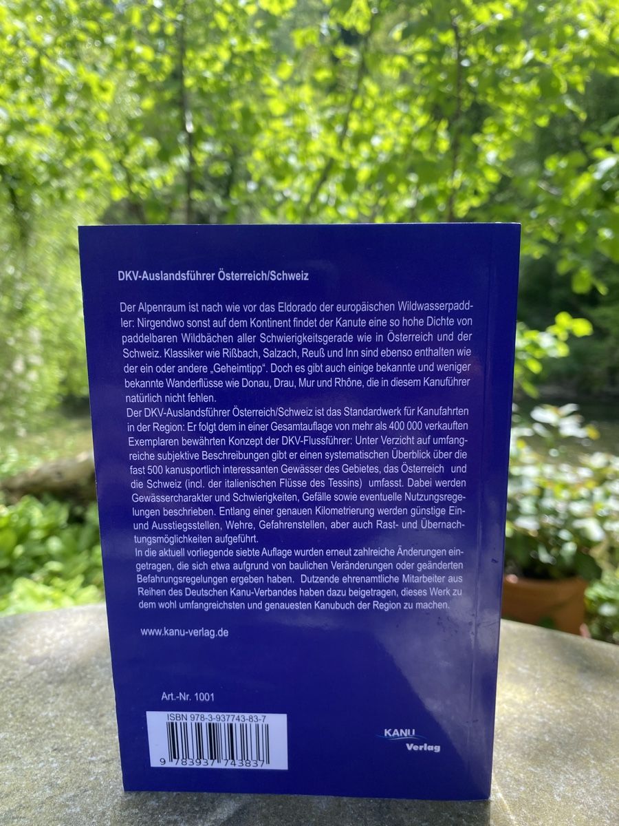 Bücher: Kanuführer Österreich/Schweiz – Neu (gemäss Beschreibung) aus Scuol von frosch85 1