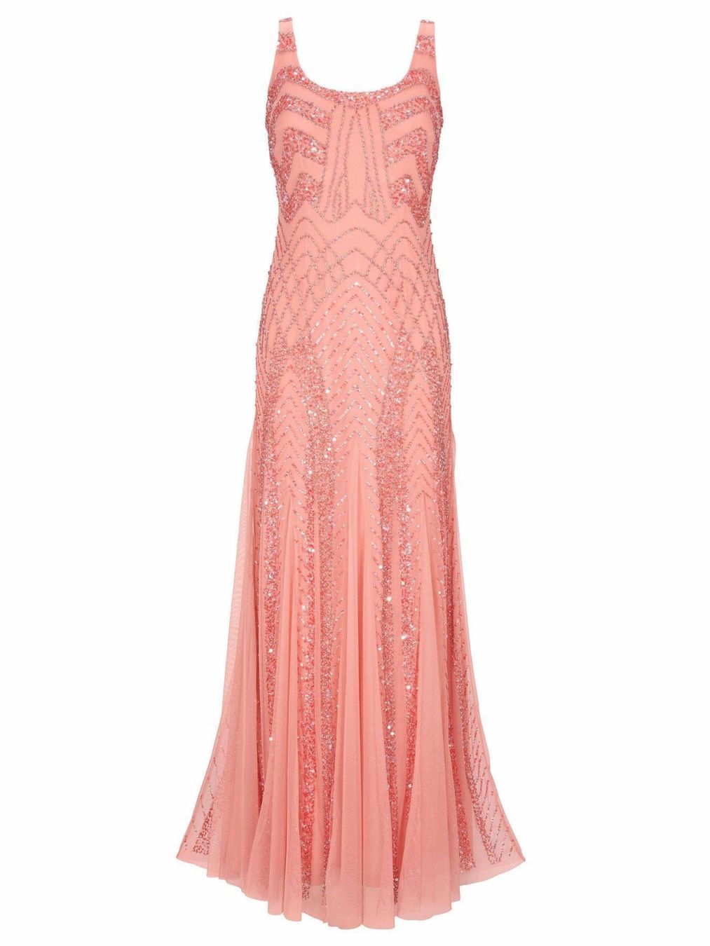 Brooks Vestiti: Abendkleid Ashley Brooke 44 oder 46 Koralle statt 329.- neu – Nuovo e nell'imballaggio originale da turbenthal venduto da lory300zx 4