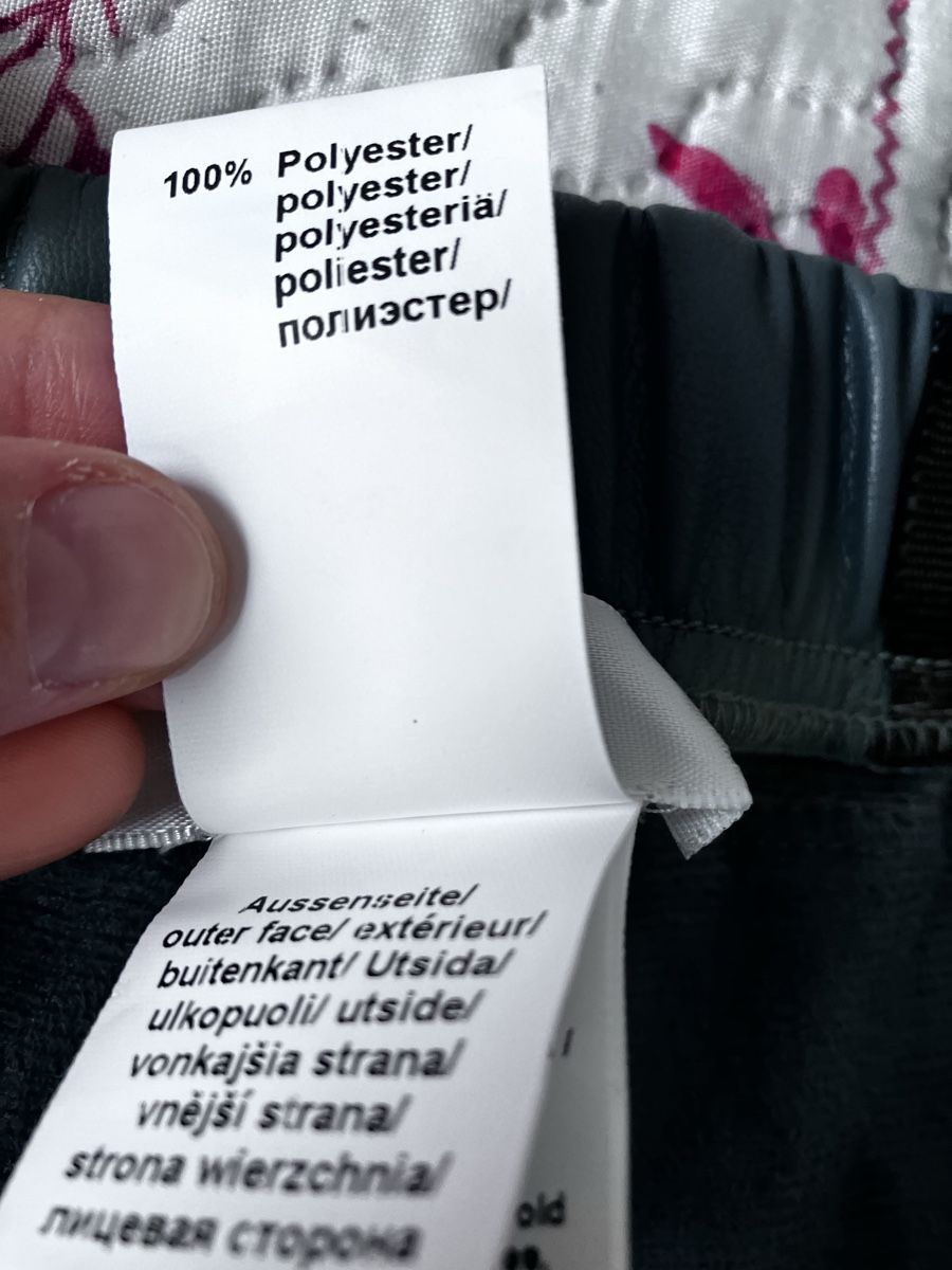 Pantaloni: Lederoptik Mona Hose Grösse 40 blaugrüne – Usato da Gümligen venduto da svaud 5