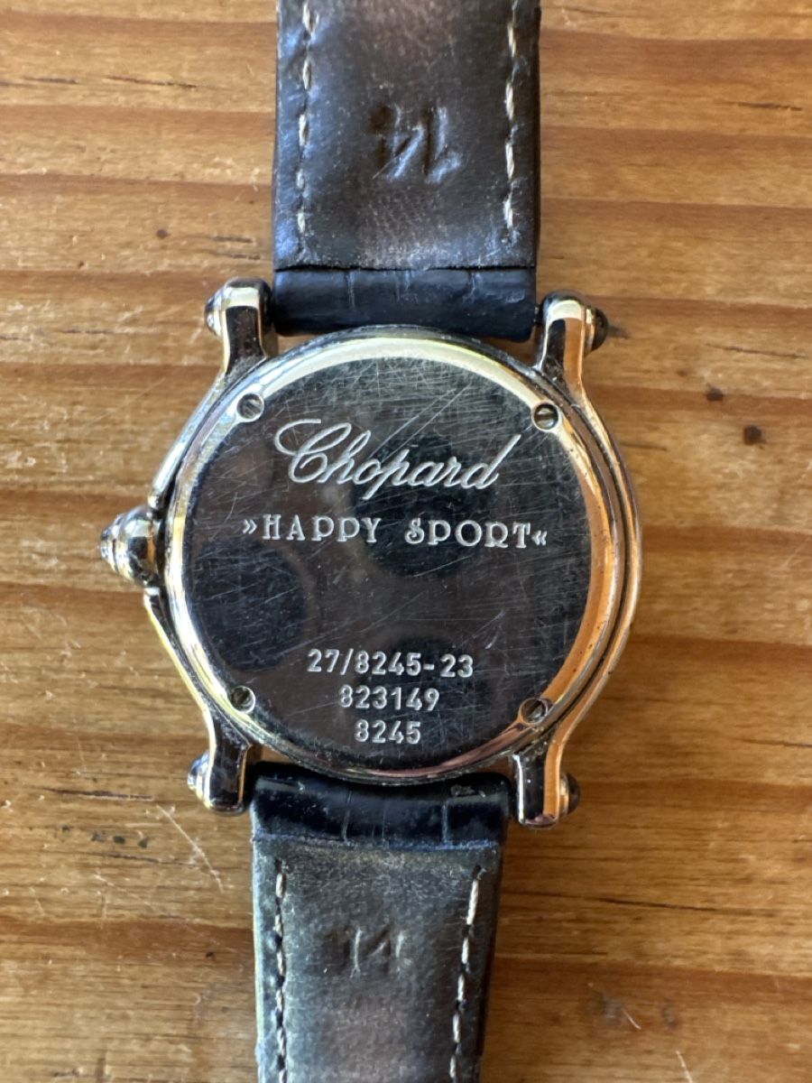 Chopard Orologi: Chopard Genève Uhr Damen mit 7 Brillanten – Usato da Mauren venduto da ducducturi 7