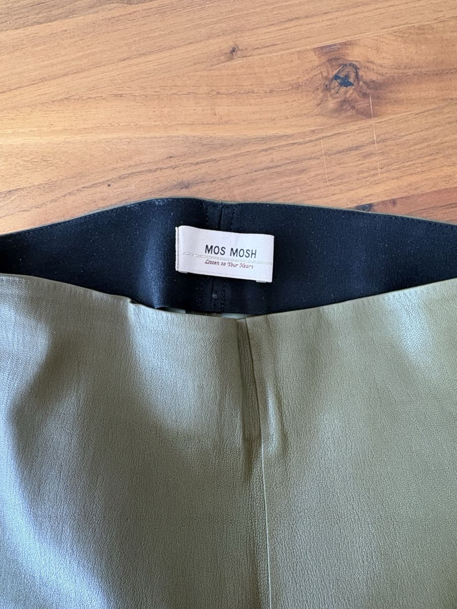 Leggings: Lederleggings Mos Mosh olivgrün – Neu (gemäss Beschreibung) aus Gossau SG von Mauri34 3
