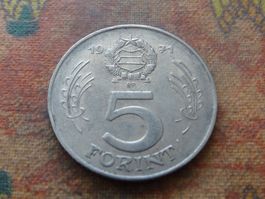 HONGRIE  5  Forint  1971