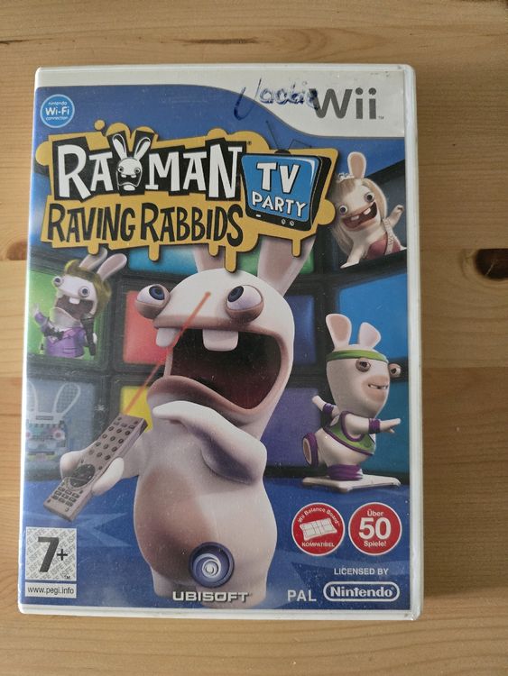 Rayman Raving Rabbids: TV Party - Nintendo Wii Spiel (Gebraucht) in ...