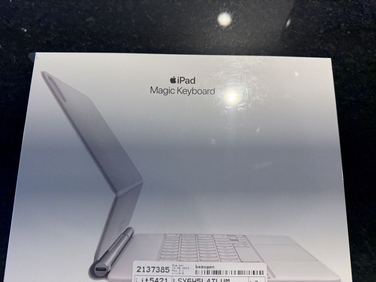 Apple Tastiere: Apple Magic Keyboard for 11-inch iPad Pro new US keyboard – Nuovo e nell'imballaggio originale da Baar venduto da pat_sk76 1