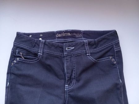 Esprit Damen Jeans dunkelblau Grösse 34 sehr guter Zustand