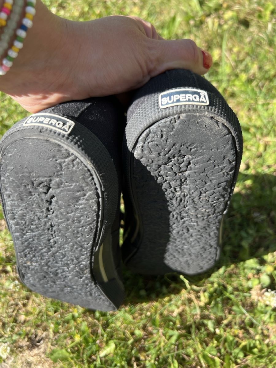 Superga Scarpe da donna: Superga Turnschuhe schwarz Grösse 39 – Usato da Wallisellen venduto da sarinavs 2
