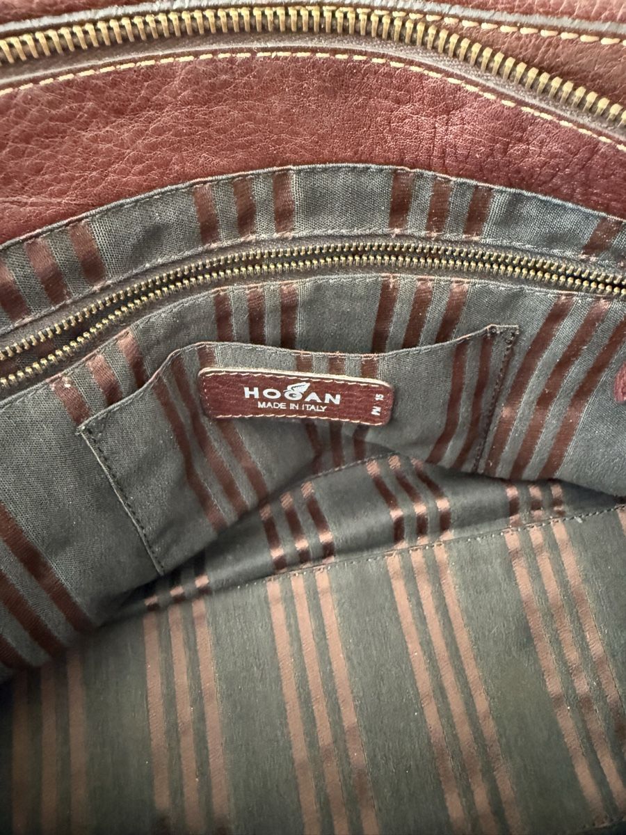 Hogan Borse da donna: Sac Hogan en cuir  brun élégant – Usato da Agiez venduto da Beve15 8