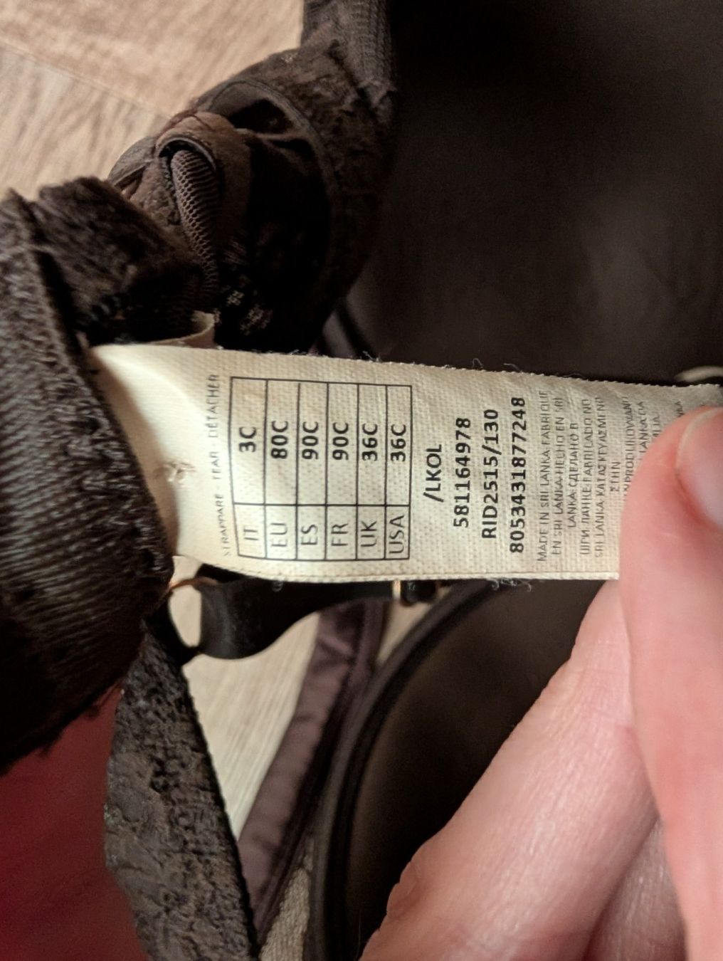Altra biancheria intima: Brown Bra – Usato da Zermatt venduto da msz_nb9h 2