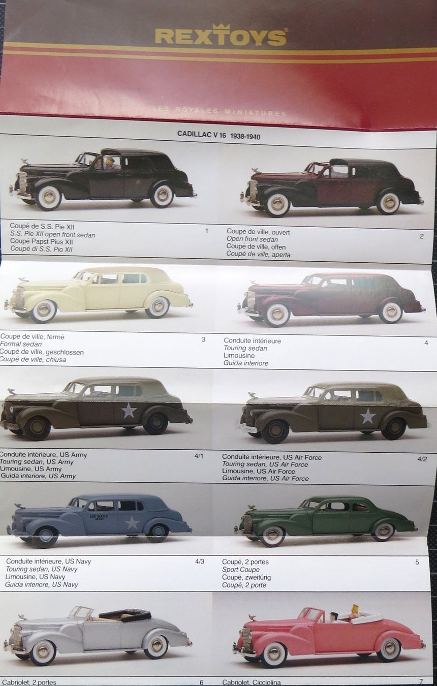 Modellautos: Kleiner Rextoys Modellautokatalog – Neu (gemäss Beschreibung) aus Ettingen von campione_1