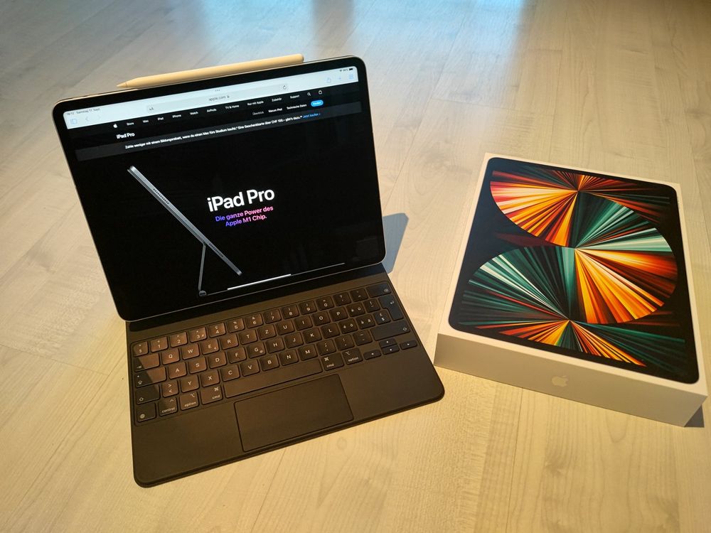 iPad Pro 12.9" M1, Silber, (5.Gen.), Wi-Fi+5G, 256GB, AC+ | Kaufen auf ...