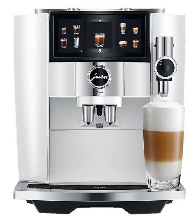 Jura Kaffeemaschinen & Espressomaschinen: *NEU* JURA Kaffeevollautomat J8 Twin Diamond White (SA) – Neu und originalverpackt aus Siebnen von Pasqy