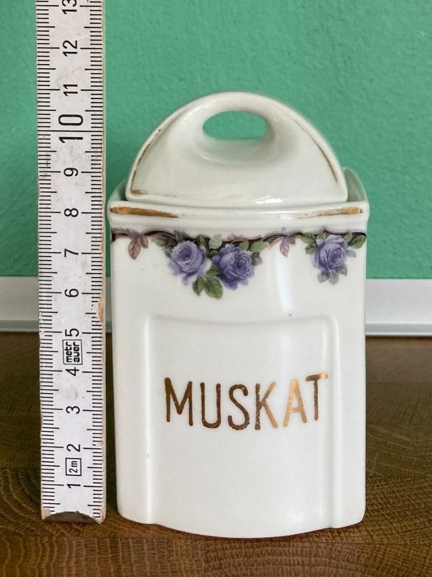 Zuccheriere: ANTIKE  DOSE  PORZELLAN  MUSKAT – Usato da Subingen venduto da ArtBead 5