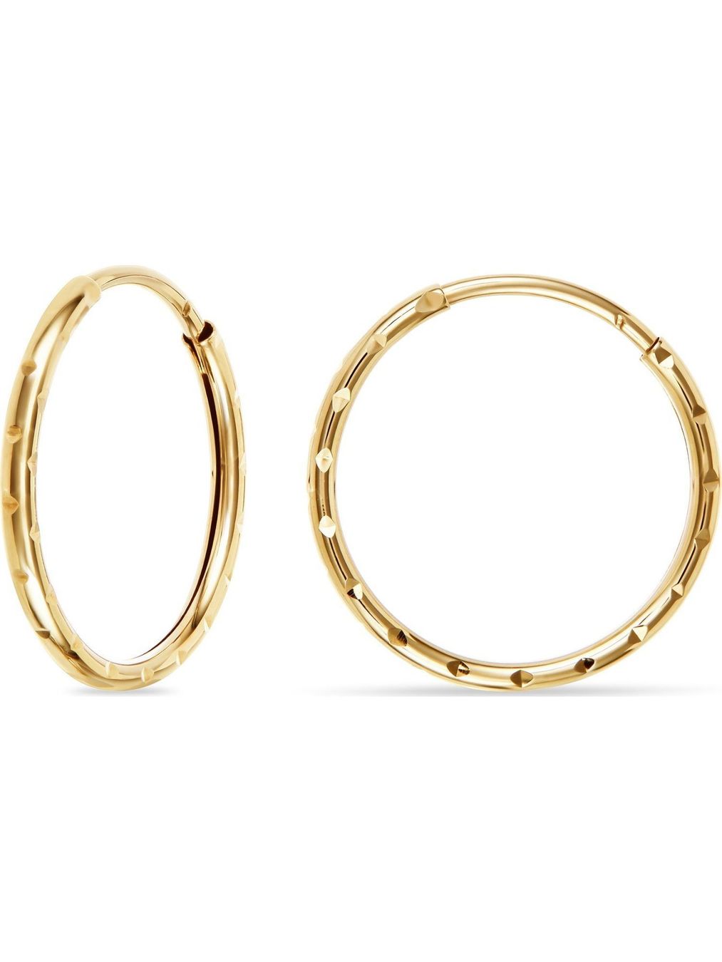 Orecchini pendenti & Orecchini a lobo: Creolen 375er Gelbgold – Nuovo e nell'imballaggio originale da Hemmental venduto da Royalgold