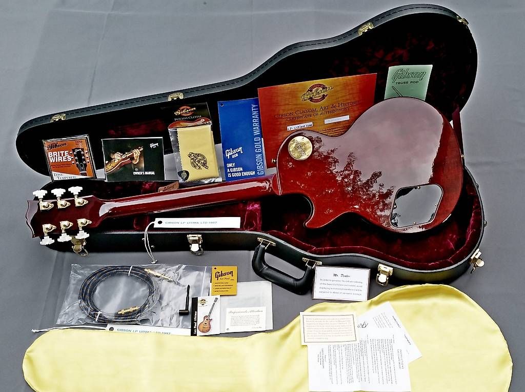Gibson Musikinstrumente: Gibson LP Ultima Custom Shop 1997 – Gebraucht aus Basel von x-hobby 1