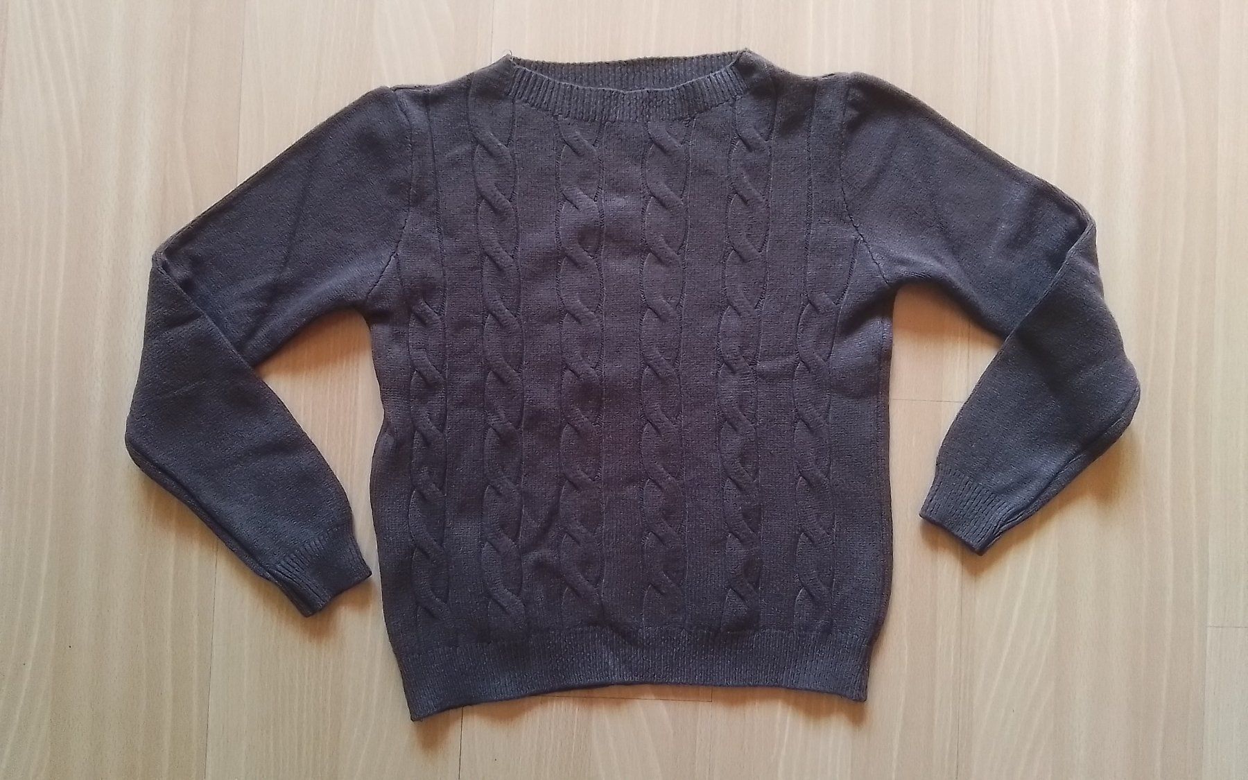 Maglioni & Felpe: Strickpullover braun mit Zopfmuster / nie getragen – Nuovo (secondo la descrizione) da Zürich venduto da passat3mpo 1