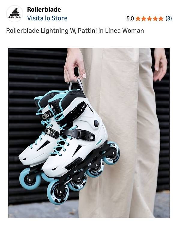 Pattini in linea & Pattini a rotelle: Rollerblade nuovi mai usati – Usato da Tenero venduto da chi_7y8t