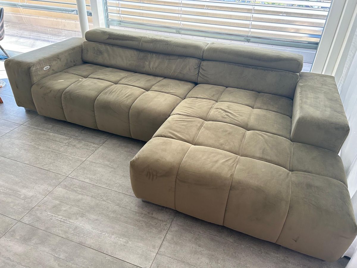 Sofas: Ecksofa olivgrün – Gebraucht aus Gelterkinden von Kikierenda 2