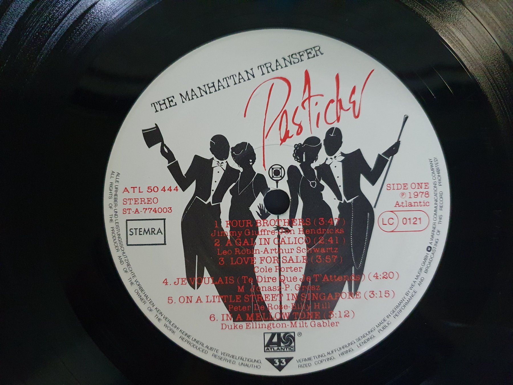 Schallplatten: The Manhattan Transfer LP – Pastiche – Gebraucht aus Root von atelier22 2