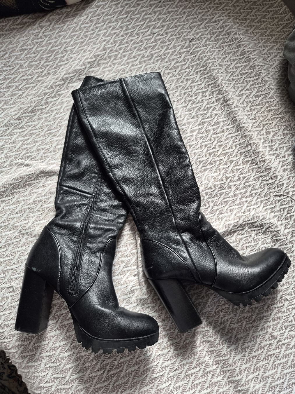 Damenschuhe: Texto, Echtlederstiefel Gr. 39 – Gebraucht aus Frenkendorf von Moon111