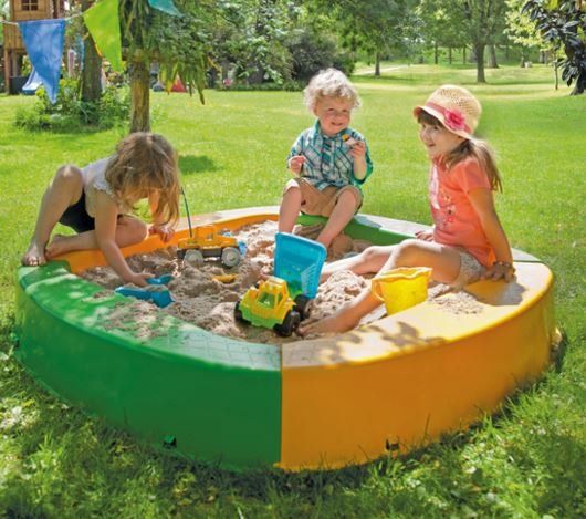 Sandkasten Twipsolino 150x150 cm, mit Abdeckplane Kaufen auf Ricardo