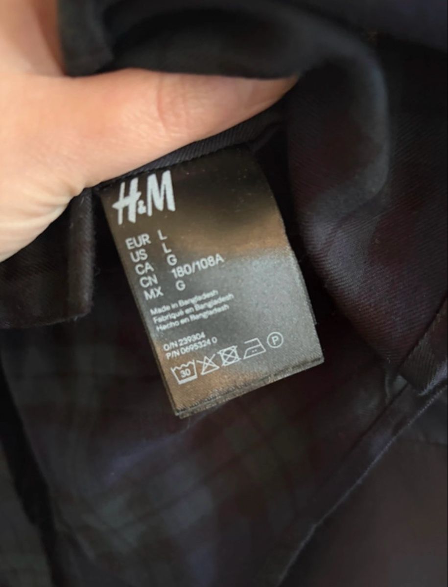 H&M Camicie: H&M Hemd Herren Grösse L  – Usato da Basel venduto da Brunner.T 2
