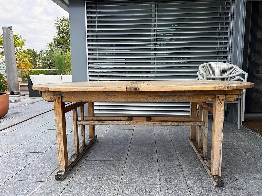 Tables: Massiver Gartentisch aus Teak – D'occasion à Baar par peloma 2