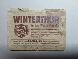 Antik Winterthur in der Westentasche 1932