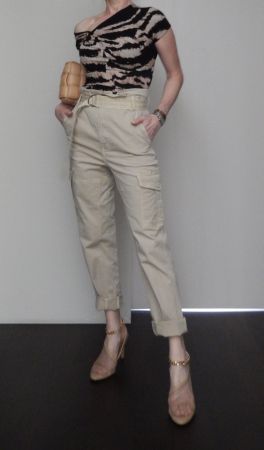 Orig. FRAME Paperbag-Cargohose Gr. 36