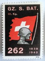 Soldatenmarke 2.WK, Grenz Schützen Kp III/262, Wi Gz 215